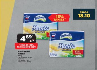 Netto Masło ekstra miletto oferta