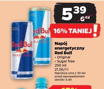 Netto Napój energetyczny red bull oferta