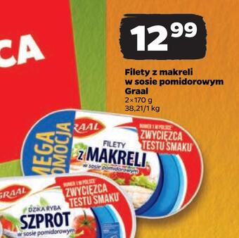 Netto Filety z makreli w sosie pomidorowym graal oferta