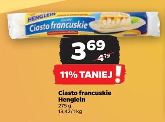 Netto Ciasto francuskie henglein oferta