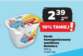 Netto Serek homogenizowany waniliowy rolmlecz oferta