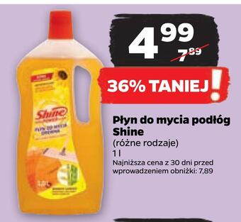 Netto Płyn do mycia podłóg shine oferta