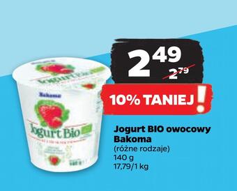 Netto Jogurt bio owocowy bakoma oferta
