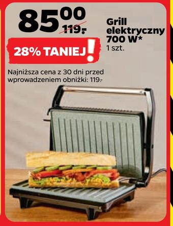 Netto Grill elektryczny 700 w oferta