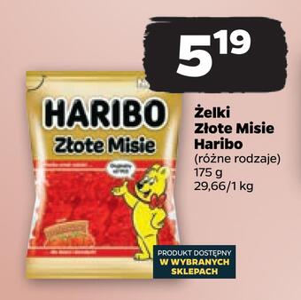 Netto Żelki złote misie haribo oferta