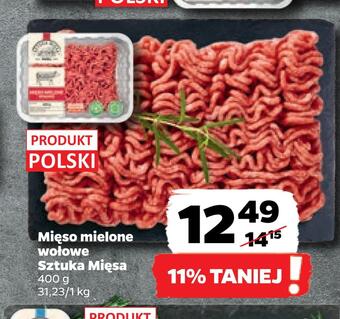 Netto Mięso mielone wołowe sztuka mięsa oferta