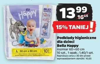 Netto Podkłady higieniczne dla dzieci bella happy oferta