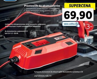 Lidl Prostownik oferta