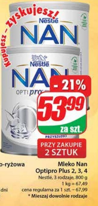 Dino Mleko dla niemowląt oferta