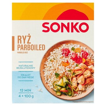 Dino Sonko ryż parboiled 400 g (4 x 100 g) oferta