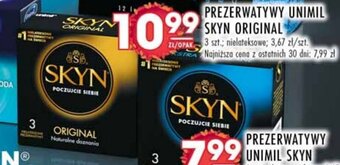 Stokrotka PREZERWATYWY UNIMIL SKYN ORIGINAL 3szt oferta