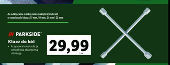 Lidl Klucz do kół oferta
