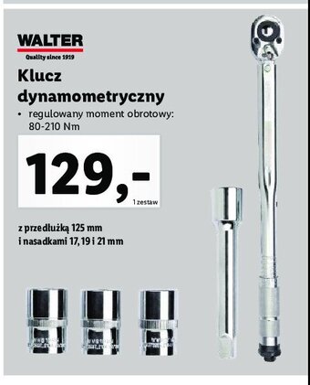 Lidl Klucz dynamometryczny oferta