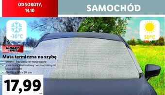 Lidl Mata termiczna na szybę oferta