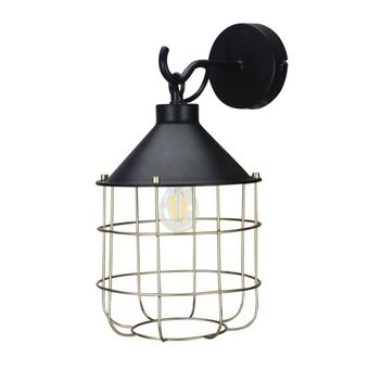 Castorama Kinkiet goodhome yondair e27 czarny oferta