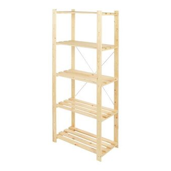 Castorama Regał drewniany form symbios 170 x 75 x 40 cm 40 kg oferta