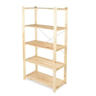 Castorama Regał drewniany form symbios 170 x 90 x 45 cm 50 kg oferta