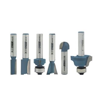 Castorama Zestaw frezów erbauer 8 mm 6 szt oferta