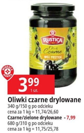 E.Leclerc Oliwki czarne drylowane 340 g oferta