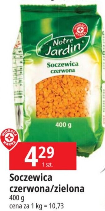 E.Leclerc Soczewica czerwona/zielona 400 g oferta