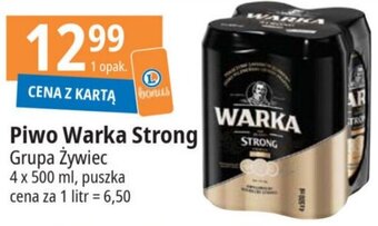 E.Leclerc Piwo Warka Strong 4 x 500 ml oferta