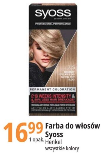 E.Leclerc Farba do włosów Syoss oferta