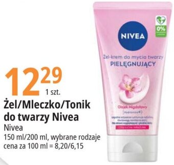 E.Leclerc Żel/Mleczko/Tonik do twarzy Nivea oferta