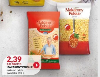 Eurocash MAKARONY POLSKIE makaron ryżyk, gwiazdka 250 g oferta
