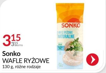Eurocash Sonko WAFLE RYŻOWE 130 g oferta