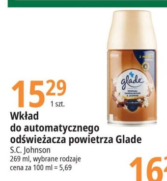 E.Leclerc Wkład do automatycznego odświeżacza powietrza Glade 1 szt. oferta
