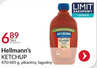 Eurocash Hellmann's KETCHUP 470/485 g oferta