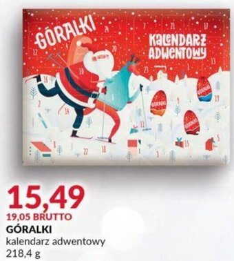 Eurocash GÓRALKI kalendarz adwentowy 218,4 g oferta