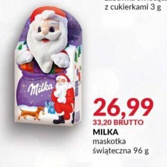 Eurocash MILKA maskotka świąteczna 96 g oferta