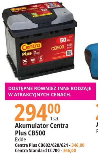E.Leclerc Akumulator Centra Plus CB500 oferta
