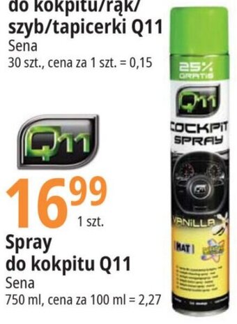 E.Leclerc Spray do kokpitu Q11 750 ml oferta