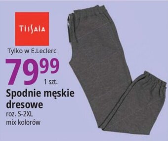 E.Leclerc Spodnie męskie dresowe oferta
