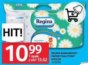 Selgros REGINA RUMIANKOWY PAPIER TOALETOWY 8 ROLEK oferta