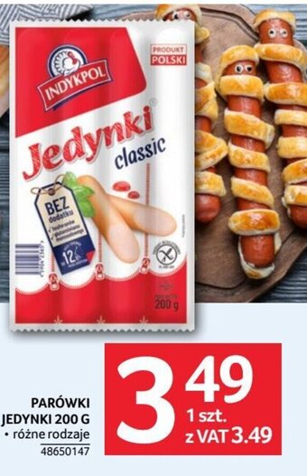 Selgros PARÓWKI JEDYNKI 200 G oferta