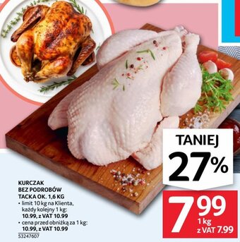 Selgros KURCZAK BEZ PODROBÓW TACKA OK. 1,6 KG oferta