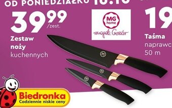 Biedronka MG home Zestaw noży kuchennych oferta