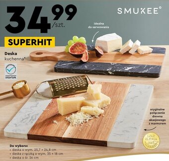 Biedronka SMUKEE Deska kuchenna oferta