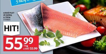 Selgros ŁOSOŚ FILET ZE SKÓRĄ A-TRYM 1 KG oferta
