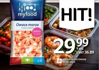 Selgros KREWETKI GOTOWANE 31-40 400 G oferta