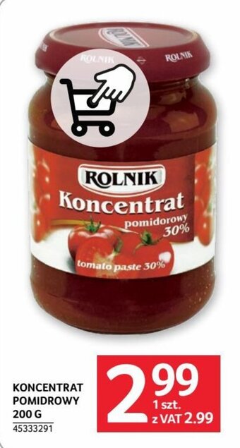 Selgros KONCENTRAT POMIDROWY 200 G oferta