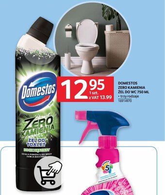 Selgros DOMESTOS ZERO KAMIENIA ŻEL DO WC 750 ML oferta