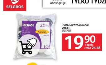 Selgros PODGRZEWACZE MAXI 20 SZT. oferta