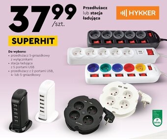 Biedronka HYKKER Przedłużacz lub stacja ładująca oferta
