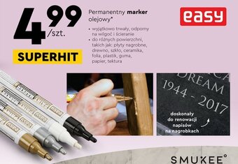 Biedronka easy Permanentny marker olejowy oferta