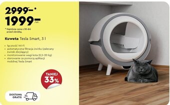 Biedronka Kuweta Tesla Smart 3 l oferta