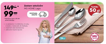 Biedronka Zestaw sztućców lago oferta
